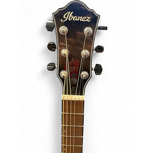 Used Ibanez AEWC400-TKS transparent black Acoustic Electric Guitar