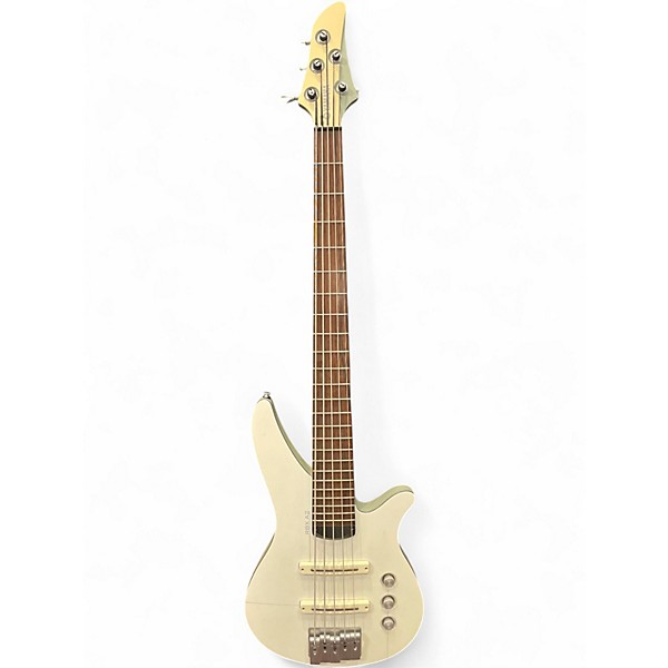 Used Yamaha RBX5A2 Classic White Electric Bass Guitar