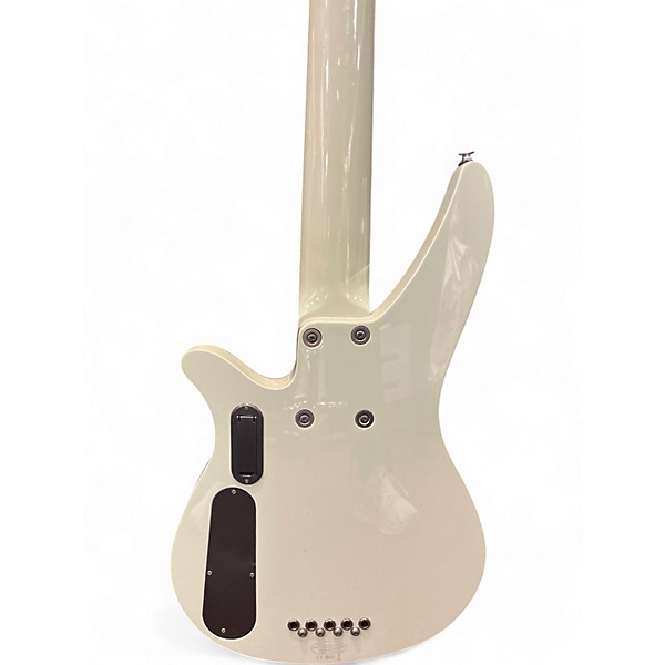 Used Yamaha RBX5A2 Classic White Electric Bass Guitar