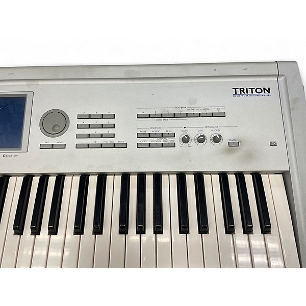 Used KORG TRITON 61 KEY Keyboard Workstation