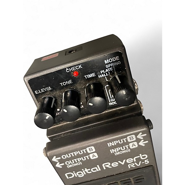 Used BOSS RV5 Digital Reverb Effect Pedal