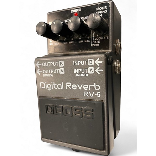 Used BOSS RV5 Digital Reverb Effect Pedal