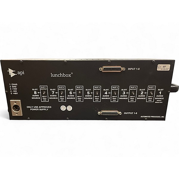 Used API 8 Slot Lunchbox Signal Processor