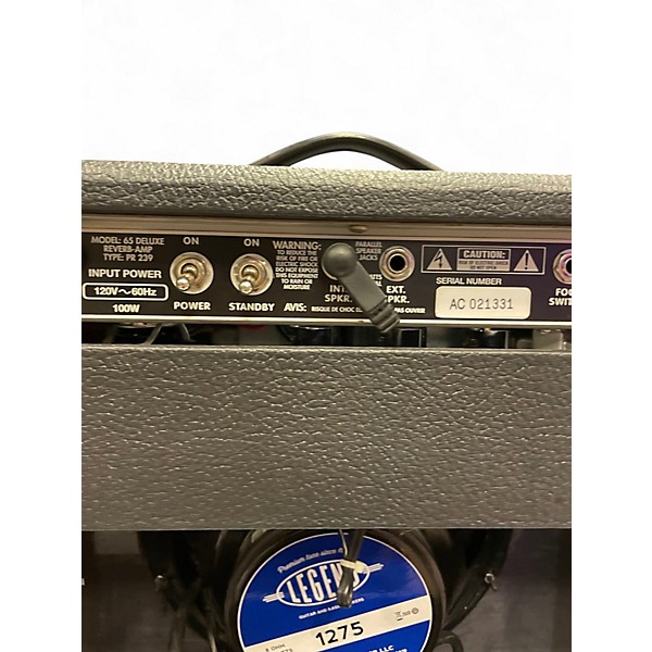 Used Fender 1965 Deluxe Reverb 22W Tube Guitar Amp Head