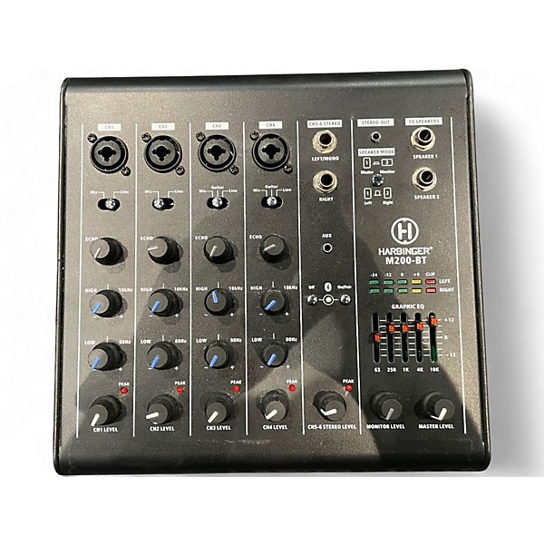 Used Harbinger M200BT Powered Mixer
