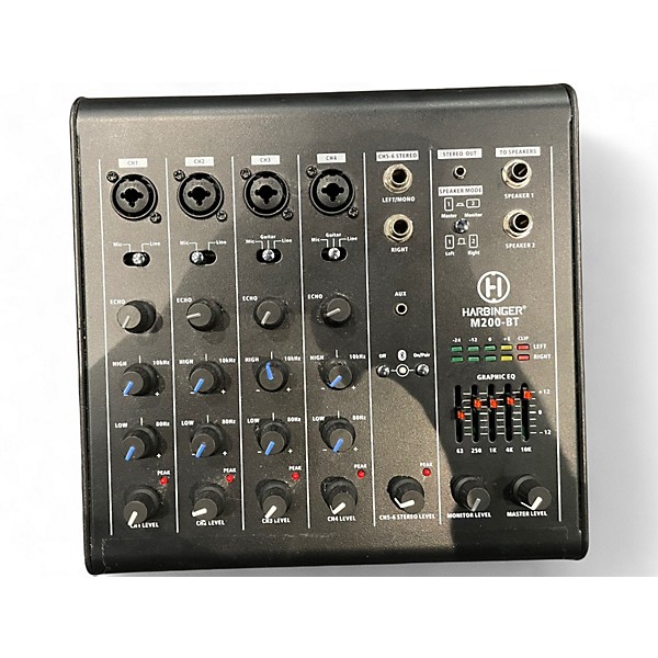 Used Harbinger M200BT Powered Mixer