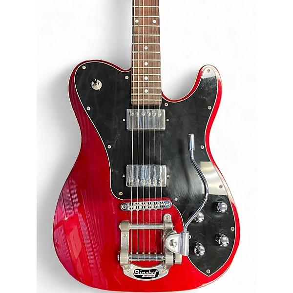 Used Schecter dimond series red Solid Body Electric Guitar