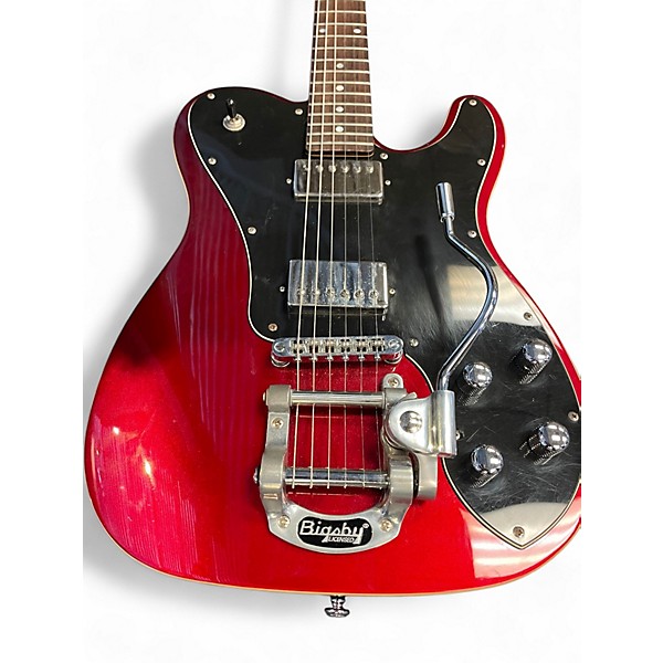 Used Schecter dimond series red Solid Body Electric Guitar