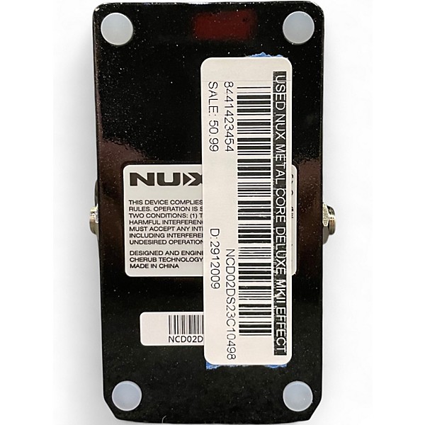 Used NUX metal core deluxe mkii Effect Pedal