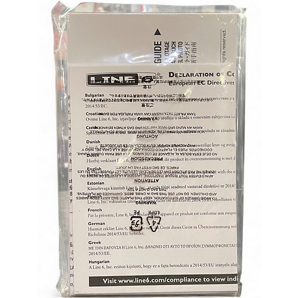 Used Line 6 Relay G10TII Instrument Wireless System