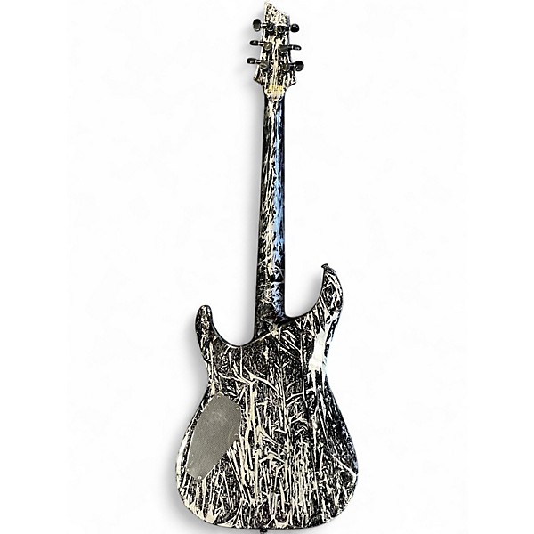 Used Schecter Guitar Research C1 Silver Mountain Solid Body Electric Guitar