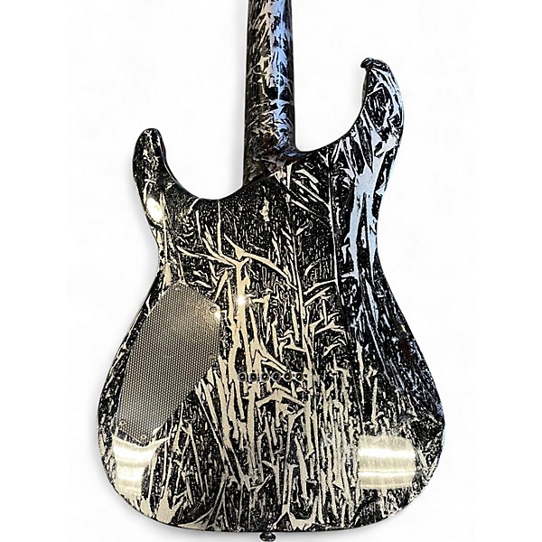 Used Schecter Guitar Research C1 Silver Mountain Solid Body Electric Guitar