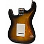 Used Squier STRATOCASTER 2 Tone Sunburst Solid Body Electric Guitar