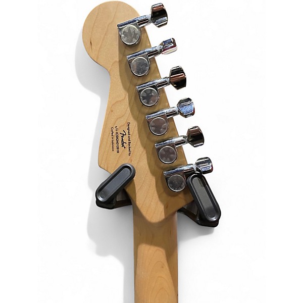 Used Squier STRATOCASTER 2 Tone Sunburst Solid Body Electric Guitar