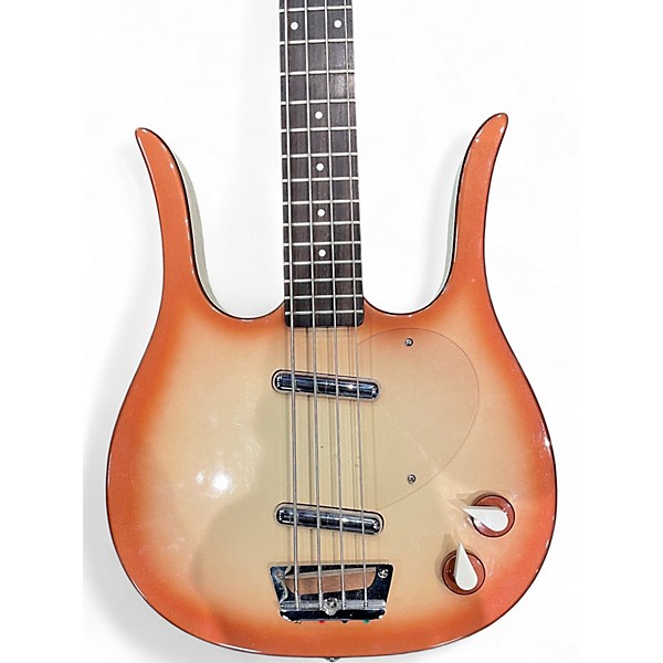 Used Danelectro LONGHORN BASS 2 Color Sunburst Electric Bass Guitar