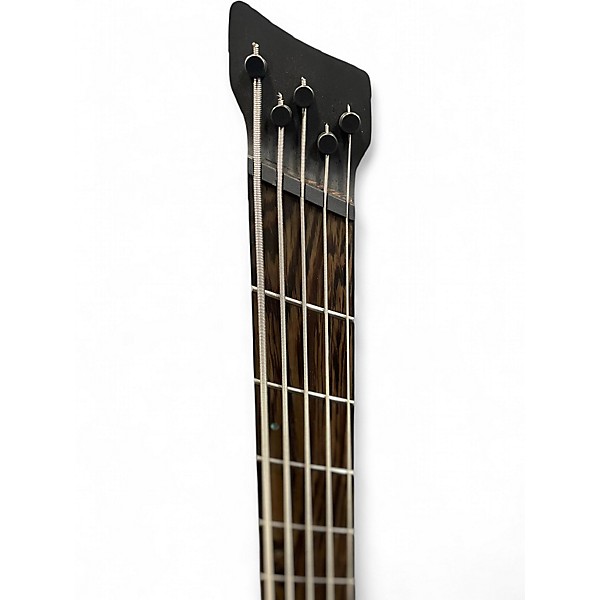 Used Ibanez EHB1505MS 5-String Multi-Scale Ergonomic Headless Black Ice Flat Electric Bass Guitar