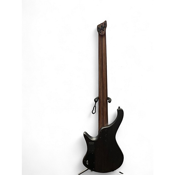 Used Ibanez EHB1505MS 5-String Multi-Scale Ergonomic Headless Black Ice Flat Electric Bass Guitar