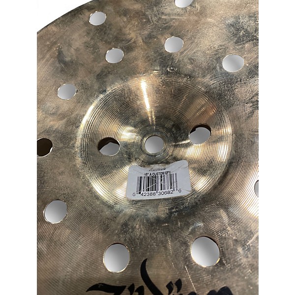 Used Zildjian 10in A Custom EFX Crash Cymbal