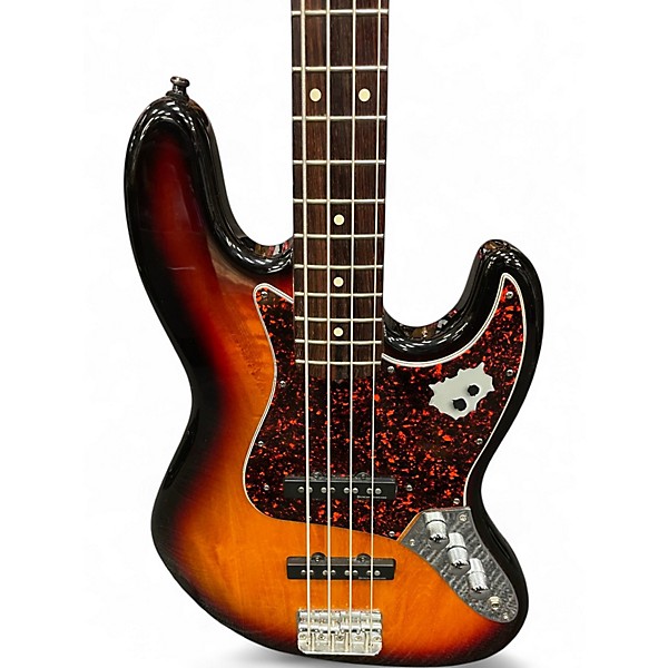 Used Fender Player Jazz Bass Sunburst Electric Bass Guitar