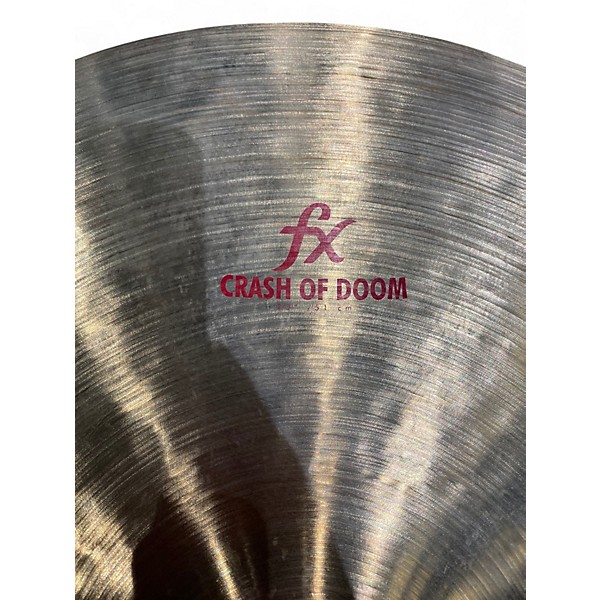 Used Zildjian 20in Oriental Crash Of Doom Cymbal