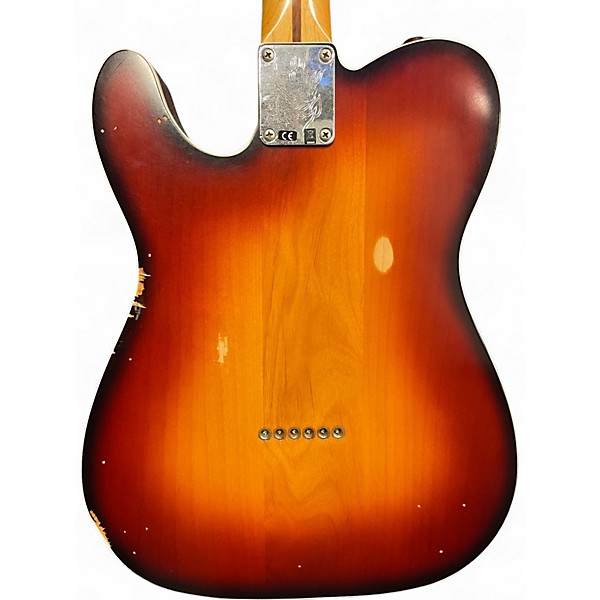 Used Fender Jason Isbell Telecaster Chocolate 3-Color Burst Solid Body Electric Guitar