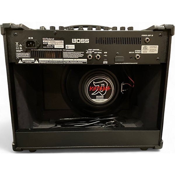 Used BOSS Katana KTN50 50W 1X12 GEN 3 Guitar Combo Amp
