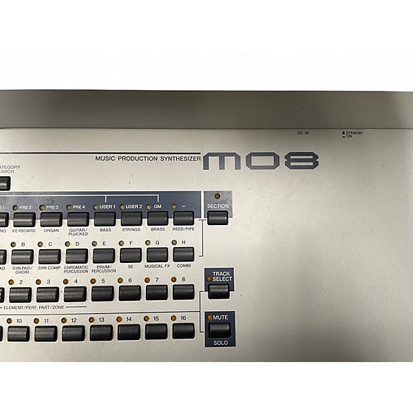 Used Yamaha MO8 88 Key Keyboard Workstation