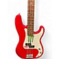 Used Squier Affinity Precision Bass Torino Red Electric Bass Guitar
