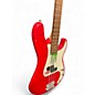 Used Squier Affinity Precision Bass Torino Red Electric Bass Guitar
