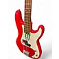Used Squier Affinity Precision Bass Torino Red Electric Bass Guitar