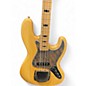 Used Magnum J Bass Style Natural Electric Bass Guitar
