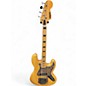 Used Magnum J Bass Style Natural Electric Bass Guitar
