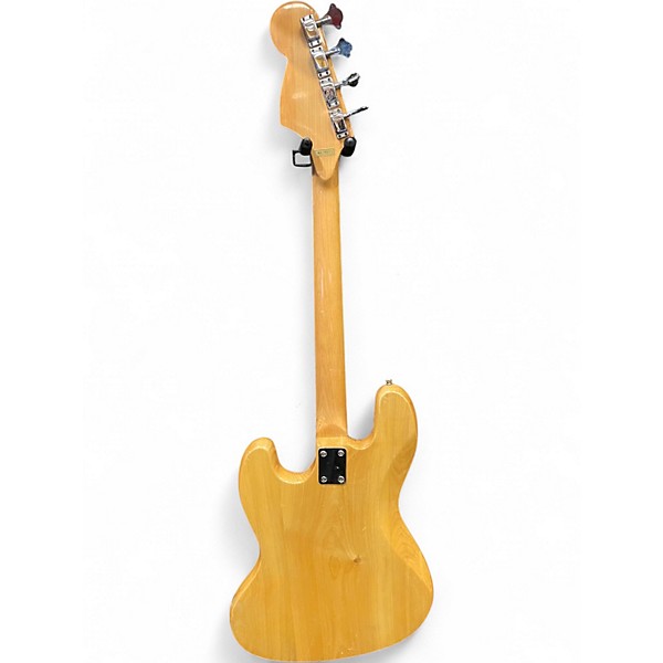 Used Magnum J Bass Style Natural Electric Bass Guitar