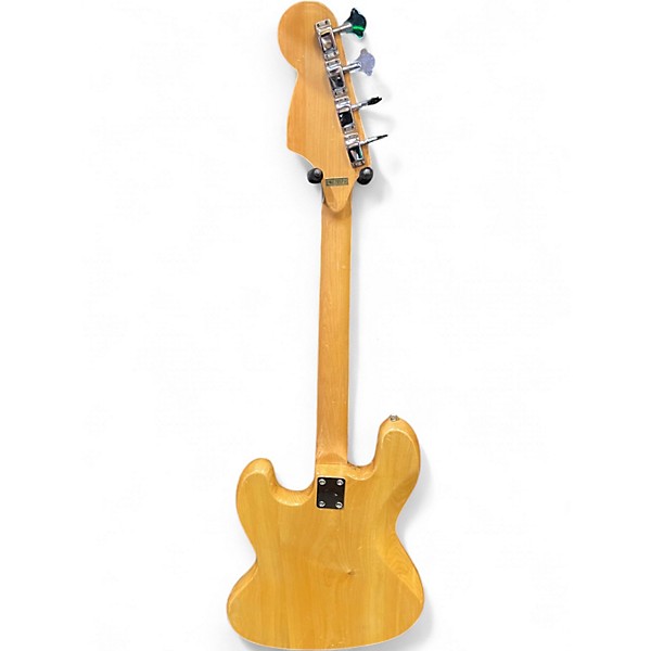 Used Magnum J Bass Style Natural Electric Bass Guitar