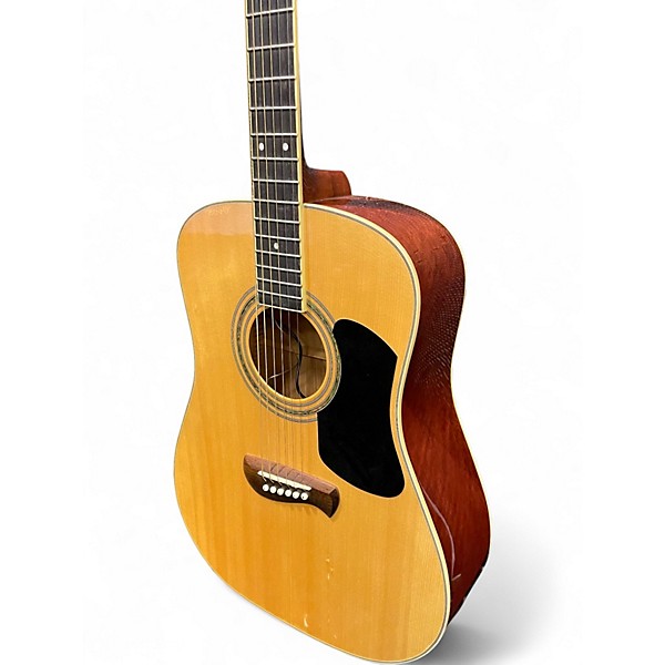 Used Olympia By Tacoma OD10S Natural Acoustic Electric Guitar