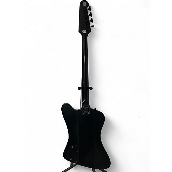 Used Epiphone Thunderbird Goth Satin Black Electric Bass Guitar