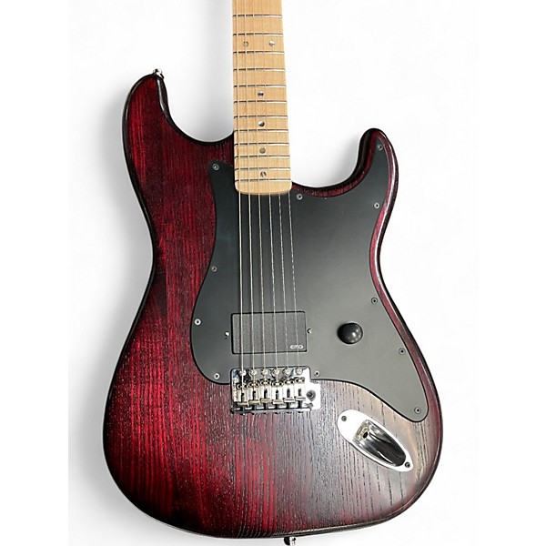 Used 2025 Reuter Guitars Stratocaster Dark Wine Red Solid Body Electric Guitar