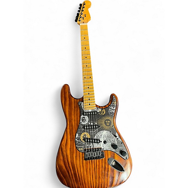 Used Reuter Guitars Stratocaster natural brown Solid Body Electric Guitar