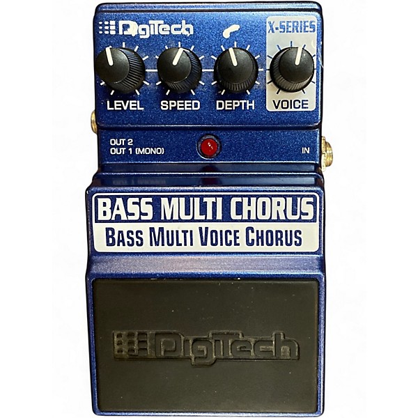 Used DigiTech XBC Bass Multi Chorus Bass Effect Pedal