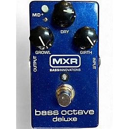 Used MXR M288 Bass Octave Deluxe Bass Effect Pedal