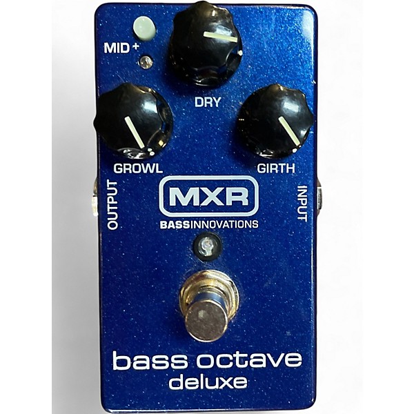 Used MXR M288 Bass Octave Deluxe Bass Effect Pedal