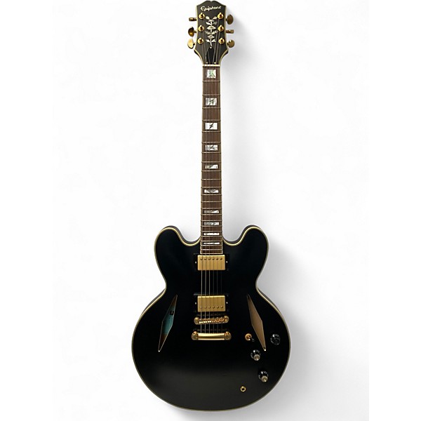 Used Epiphone Sheraton Emily Wolfe Matte black  Solid Body Electric Guitar