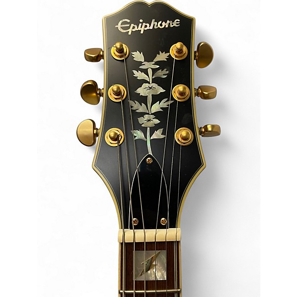 Used Epiphone Sheraton Emily Wolfe Matte black  Solid Body Electric Guitar