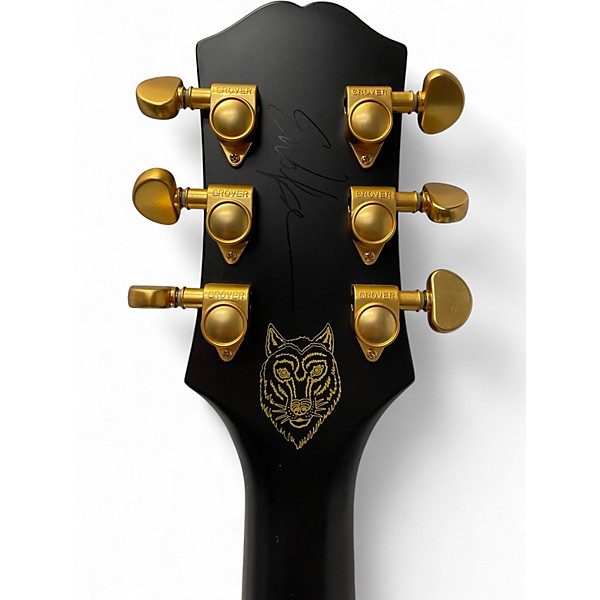 Used Epiphone Sheraton Emily Wolfe Matte black  Solid Body Electric Guitar