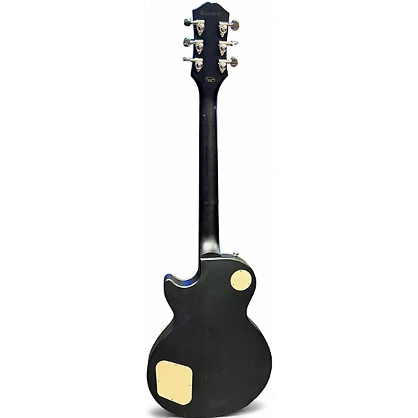 Used Epiphone Les Paul Traditional Pro IV Worn Ebony Solid Body Electric Guitar