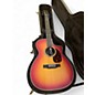 Used Larrivee OMV40 CUSTOM Cherry Sunburst Acoustic Guitar thumbnail