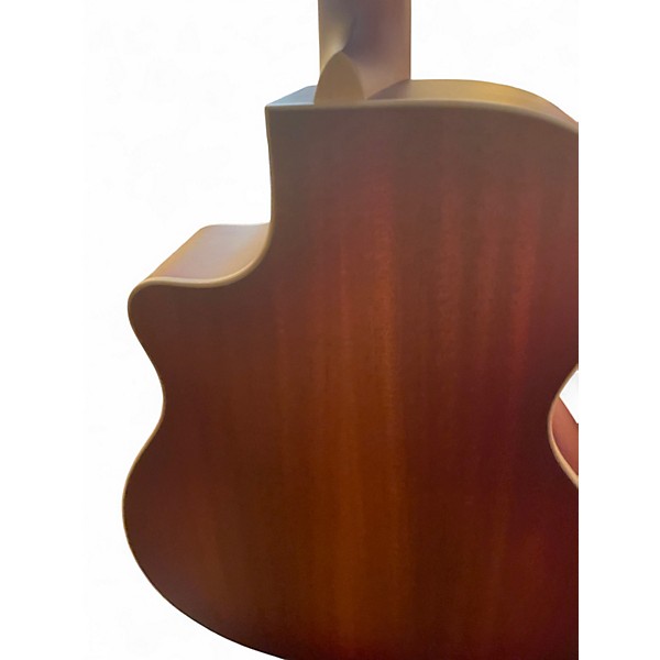 Used Larrivee OMV40 CUSTOM Cherry Sunburst Acoustic Guitar