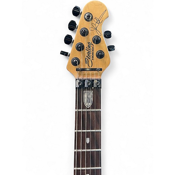 Used Sterling by Music Man JP16 Pearl White Solid Body Electric Guitar