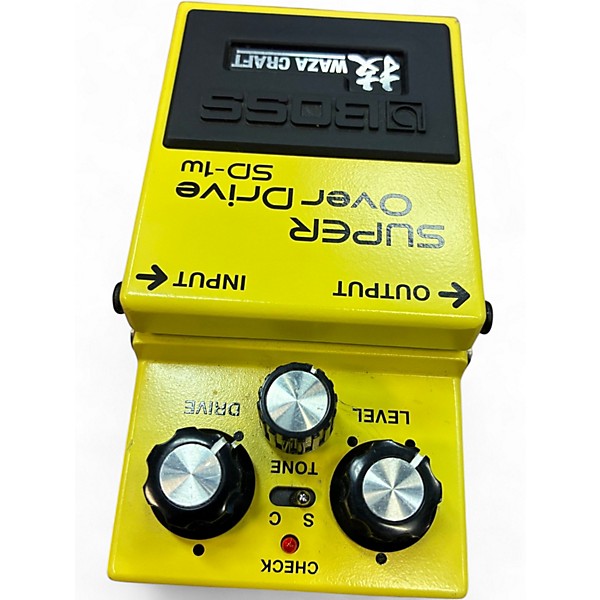 Used BOSS SD1W Super Overdrive Waza Craft Effect Pedal