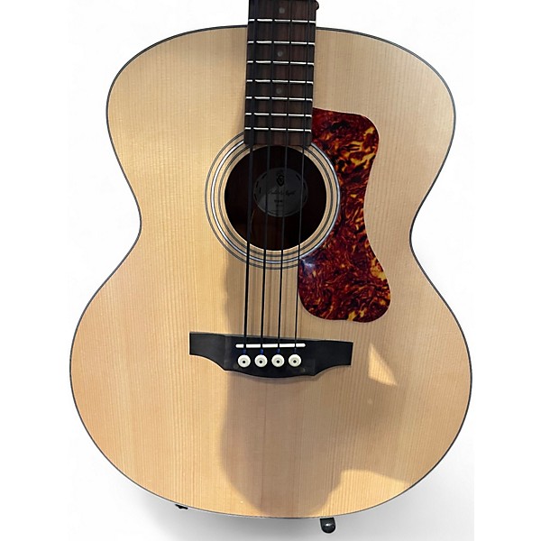 Used Guild B-240E Natural Acoustic Bass Guitar